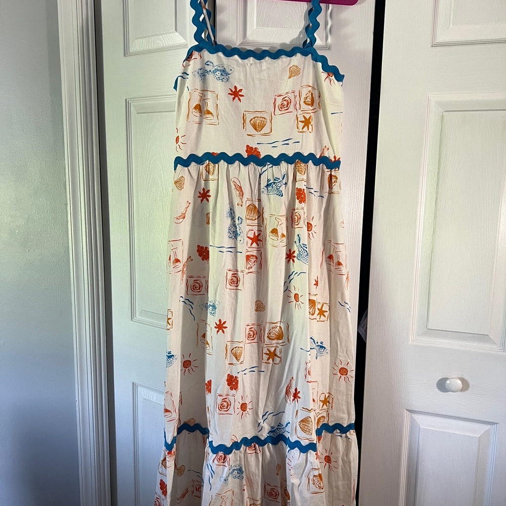 CeCe Multicolor Maxi Dress